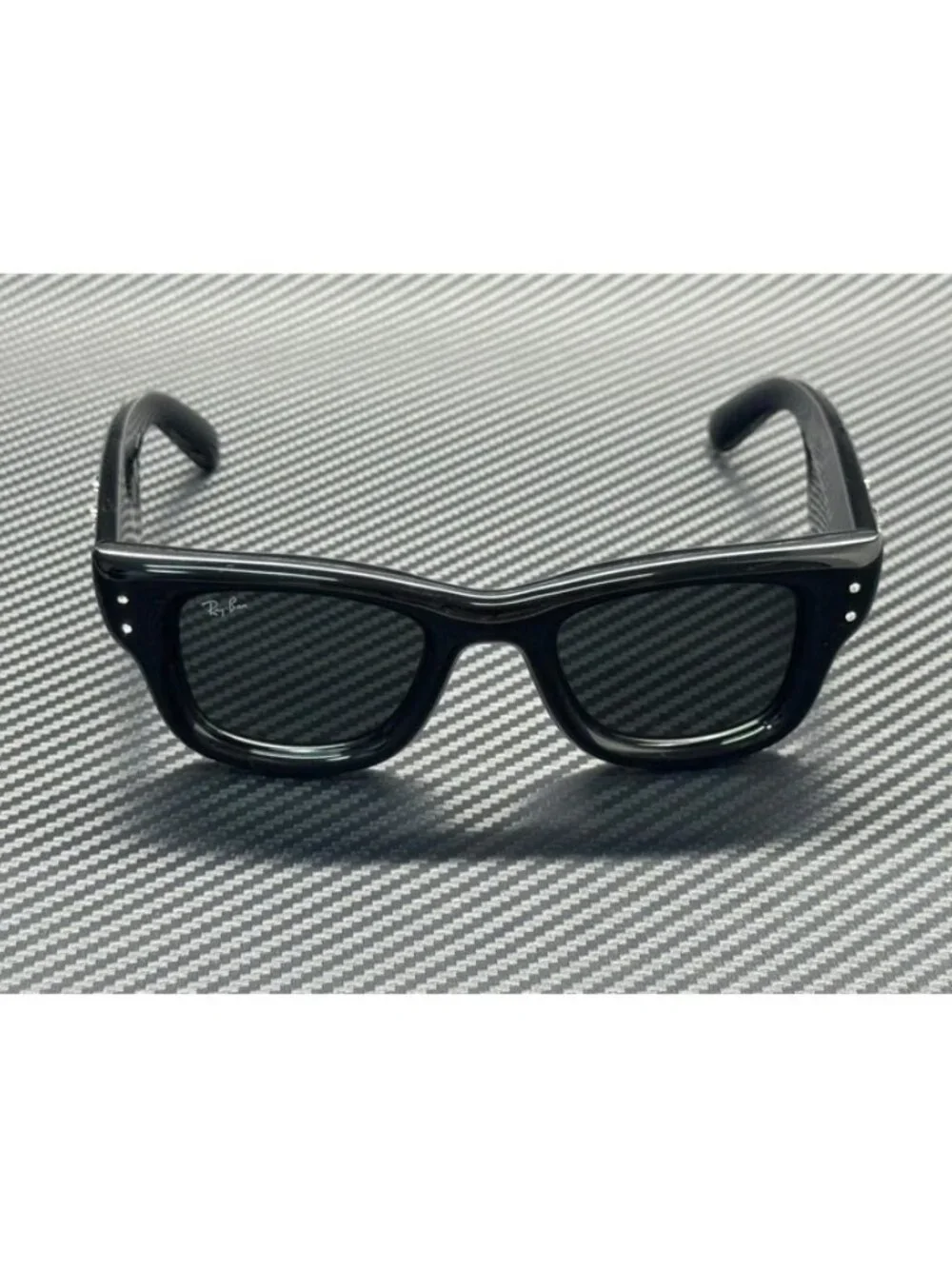 New Ray-Ban Men Black Strass Sunglasses 47-23-145